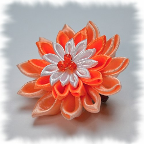 Kanzashi kytička 1 — foto 1
