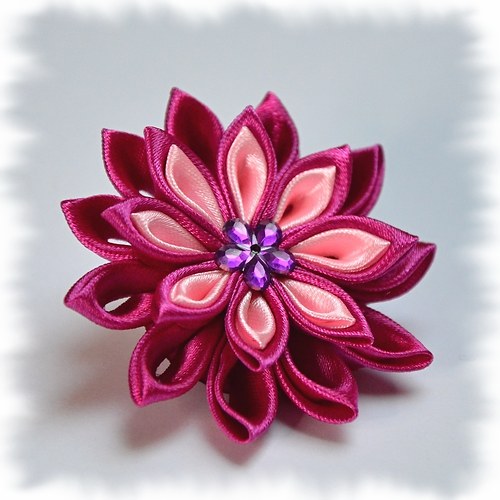 Kanzashi kytička 5 — foto 1
