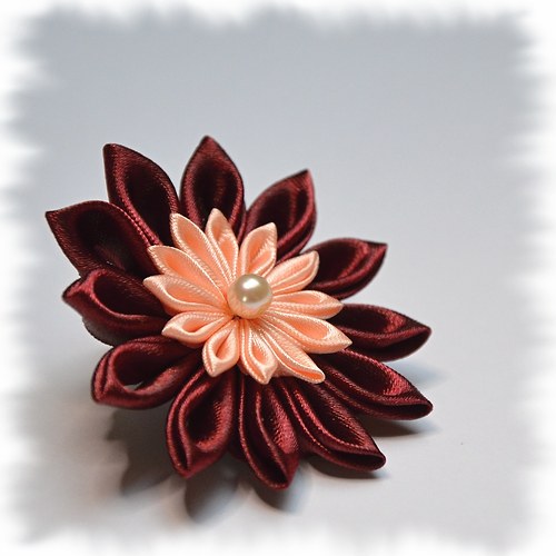 Kanzashi kytička 7 — foto 1