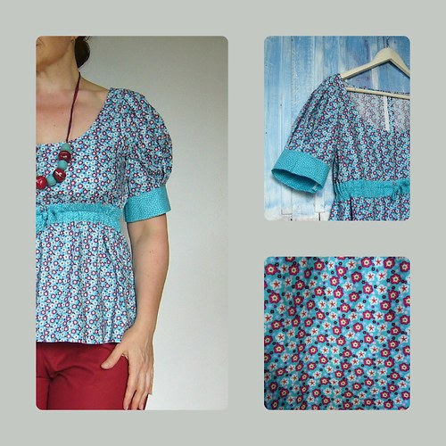 SLEVA 30% tunika Mille Fleurs — foto 1