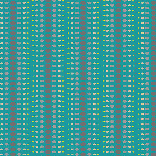 100% bavlna - Cobblestones in Teal - SLEVA!