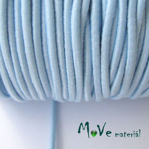 Pruženka kulatá 2mm, 1m, sv. modrá — foto 1
