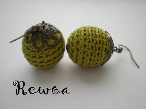 Zelené náušnice — foto 1