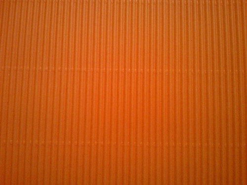 Vlnitá lepenka 25x35 cm - oranžová
