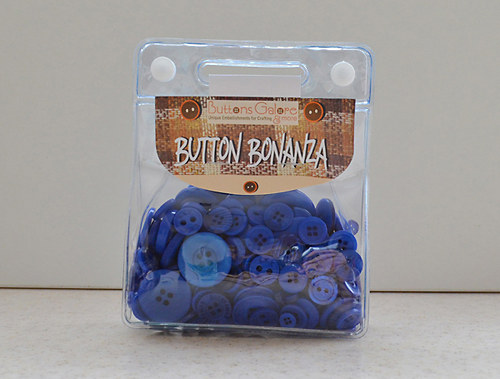 Box – Knoflíky Bonanza tmavě modré — foto 1