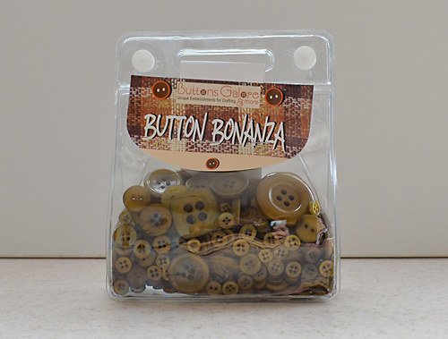 Box – Knoflíky Bonanza avokádo