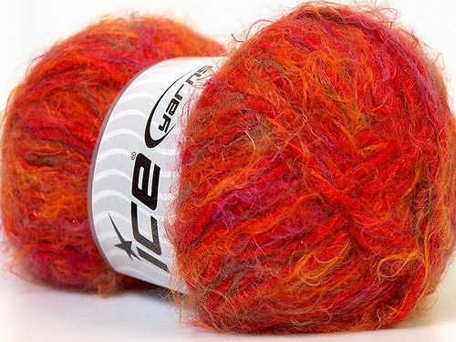 Wool techno red orange — foto 1