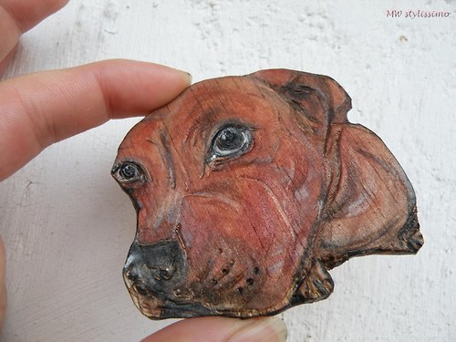 Staffie .... brož — foto 1