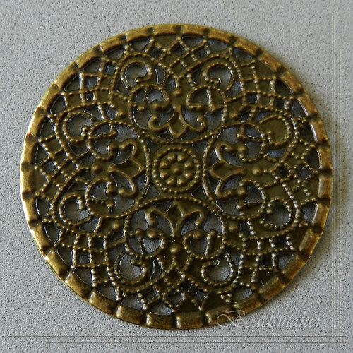 Filigránový přívěsek, 41 mm - 2 ks — foto 1