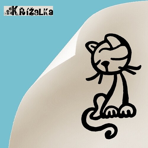 Kočička - razítko 4,5 x 6,5 cm — foto 1