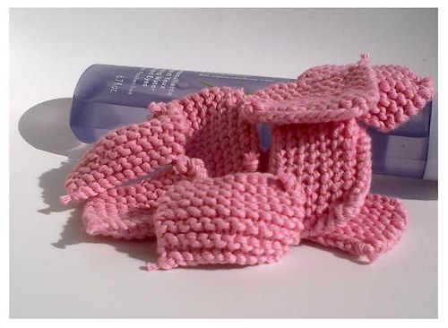 Odličovací tamponky růžové — foto 1
