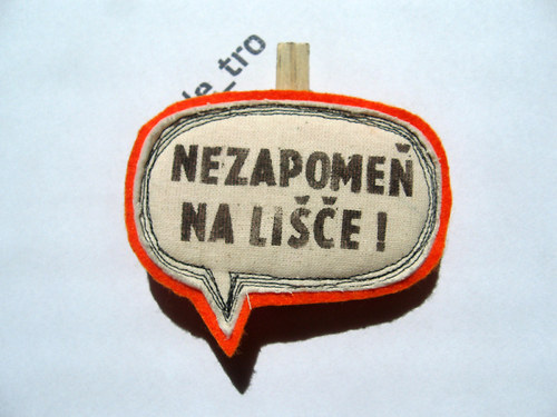 NEZAPOMEŇ NA LIŠČE! kolíček — foto 1