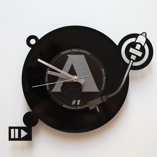 Vinylové hodiny — foto 1