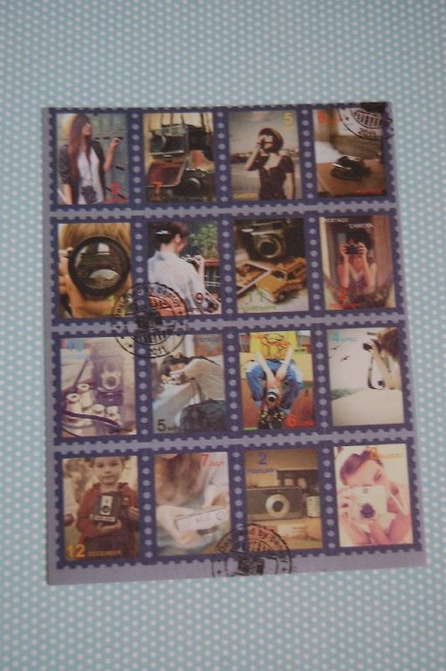 Vintage samolepky