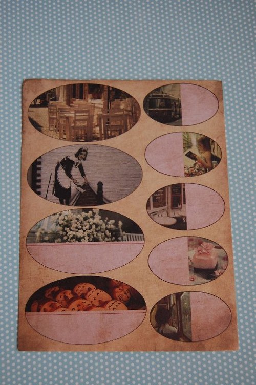 Vintage samolepky