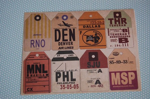 Vintage samolepky — foto 1