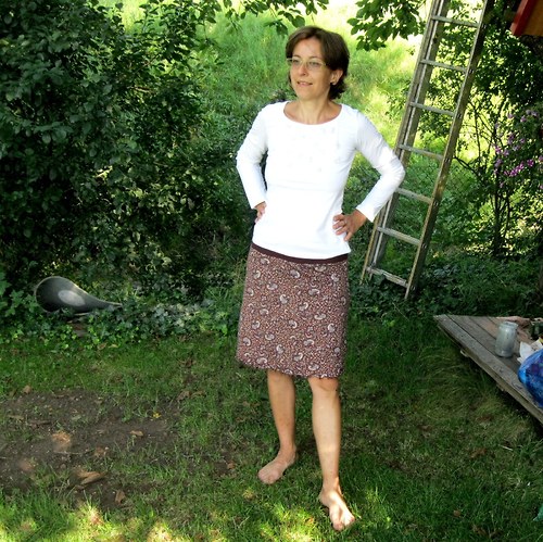 Sukně s paisley VÝPRODEJ — foto 1
