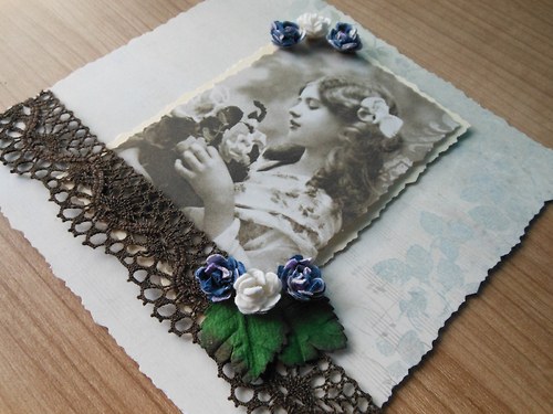 Scrapbookové přání s růžemi V. — foto 1