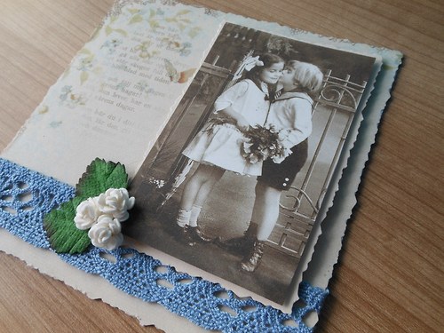 Scrapbookové přání s růžemi VII. — foto 1