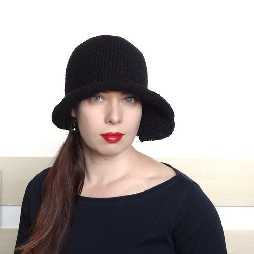 Madam Krajewska - háčkovaný klobouk — foto 1