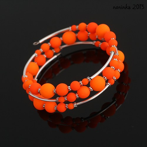 Neonový paměťák oranžový — foto 1