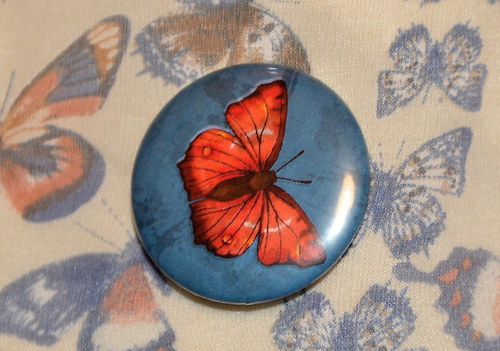 Motýl buton/magnet — foto 1