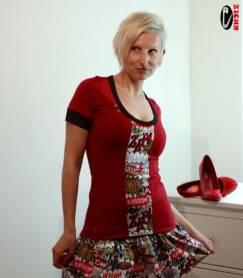 PowBoomBangZapWhoom! (tričko vel. M) — foto 1
