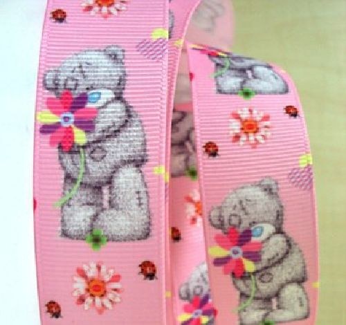 Stuha rypsová š.25 mm: Tatty Teddy
