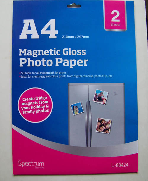Magnetický fotopapír A4/ 210x297mm/ 2ks-listy