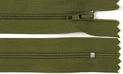 Zip spirálový 3mm nedělitelný 25cm — foto 1
