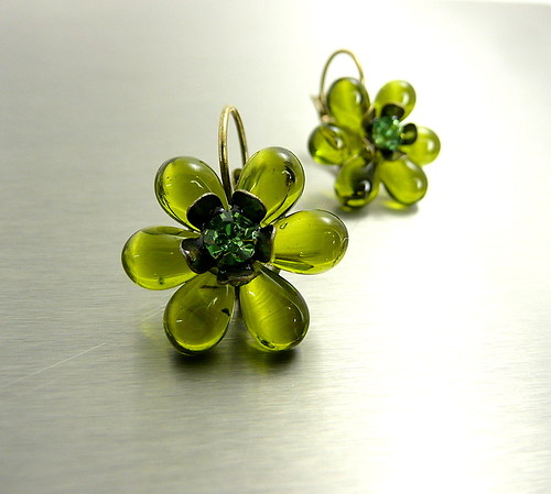Náušničky : " Green thursday " — foto 1