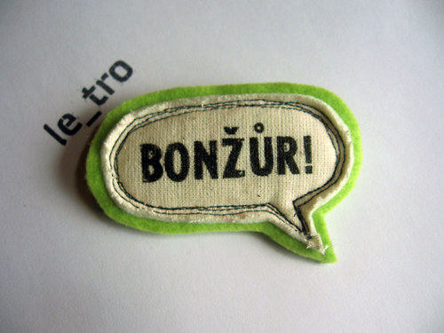 Brož BONŽŮR! — foto 1