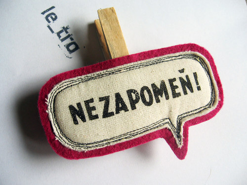 NEZAPOMEŇ! kolíček — foto 1