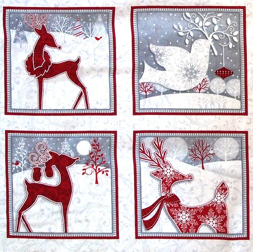 Červeno šedý panel — foto 1