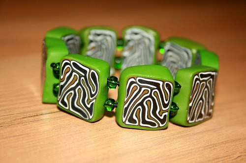 Zelená zebra — foto 1