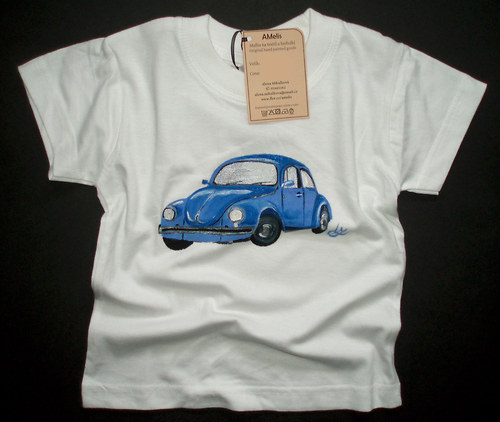 Dětské triko - veterán Volkswagen beetle — foto 1