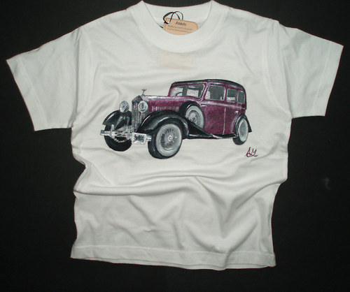 Dětské triko - veterán Rolls Royce — foto 1