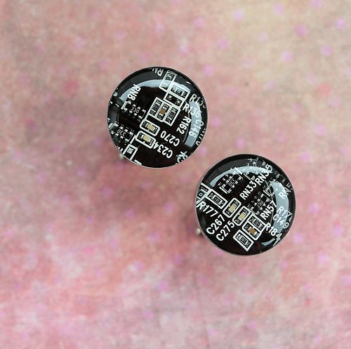 IT manžetové knoflíčky /black/ — foto 1