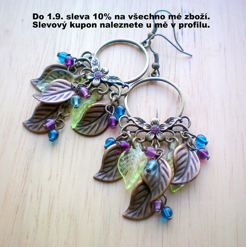 Od lesní víly - náušnice — foto 1