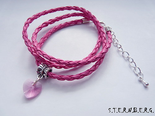 Pink Swarovski Heart — foto 1