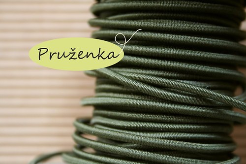 Pruženka kulatá * Ø2 mm * 2metry * khaki