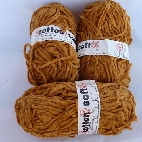 Pletací příze - Cotton soft - 3 klubíčka — foto 1