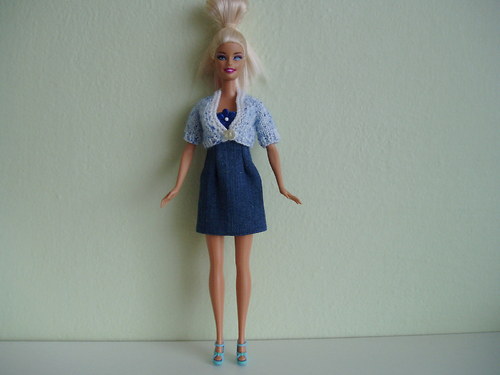Šaty+halenka pro Barbie — foto 1