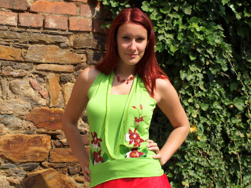 Ručně malované tílko "Aloha" — foto 1