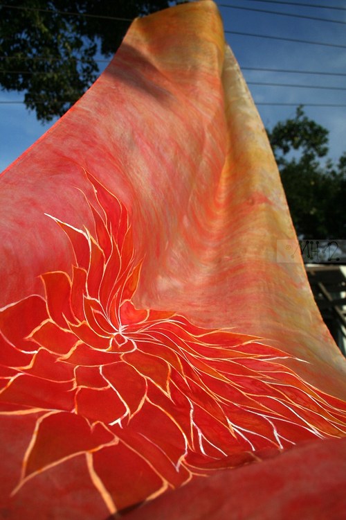Hedvábí - Sun flower — foto 1