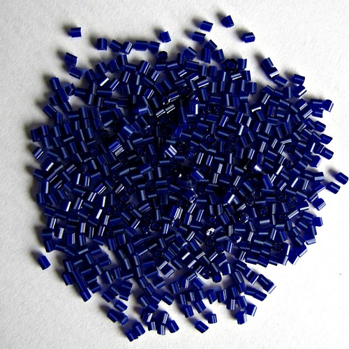 Sekaný rokajl modré barvy - 10g