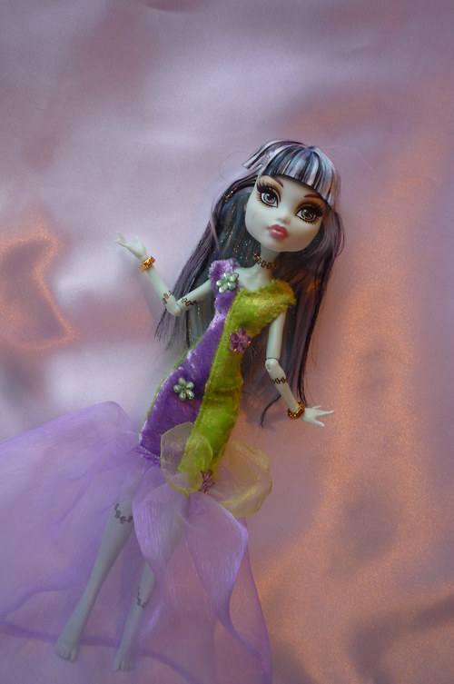 Fialová šachovnice pro Monster High — foto 1