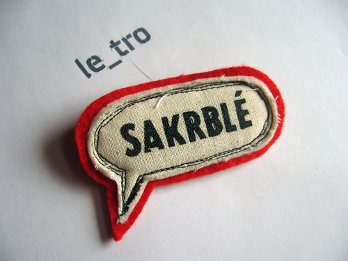Brož SAKRBLÉ — foto 1