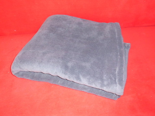 Fleece deka šedá — foto 1