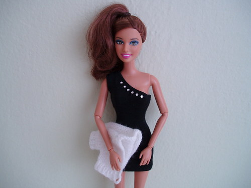 Šatičky pro Barbie+bolerko — foto 1